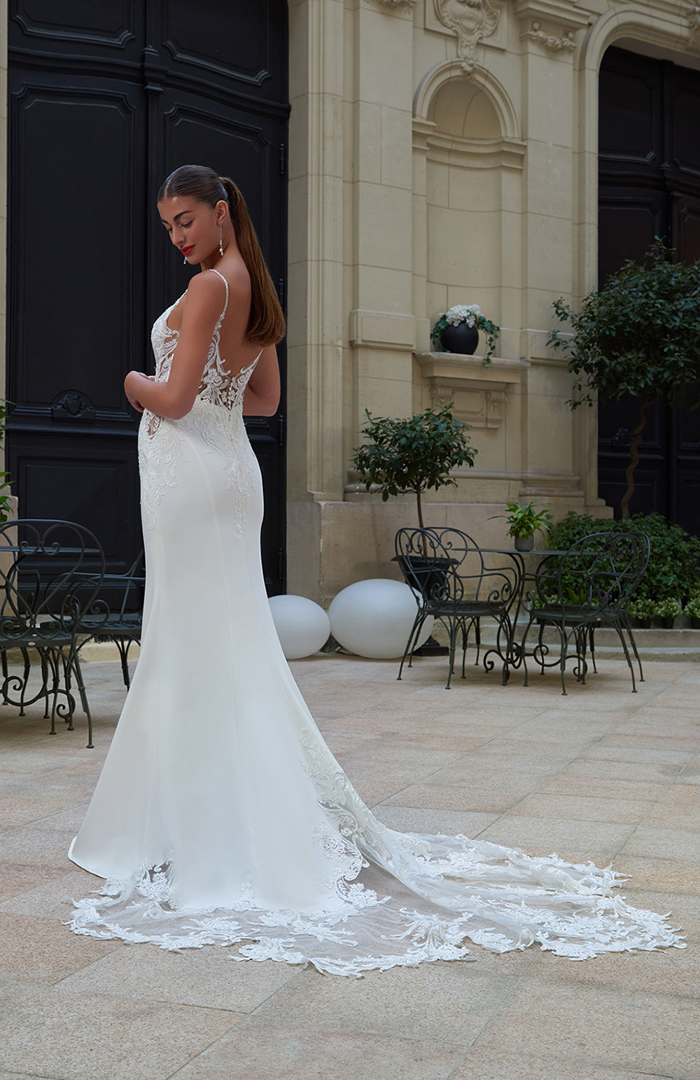 Robe De Mariée Modèle Tori Couture Nuptiale Paris Robes Rose Angel 2024 