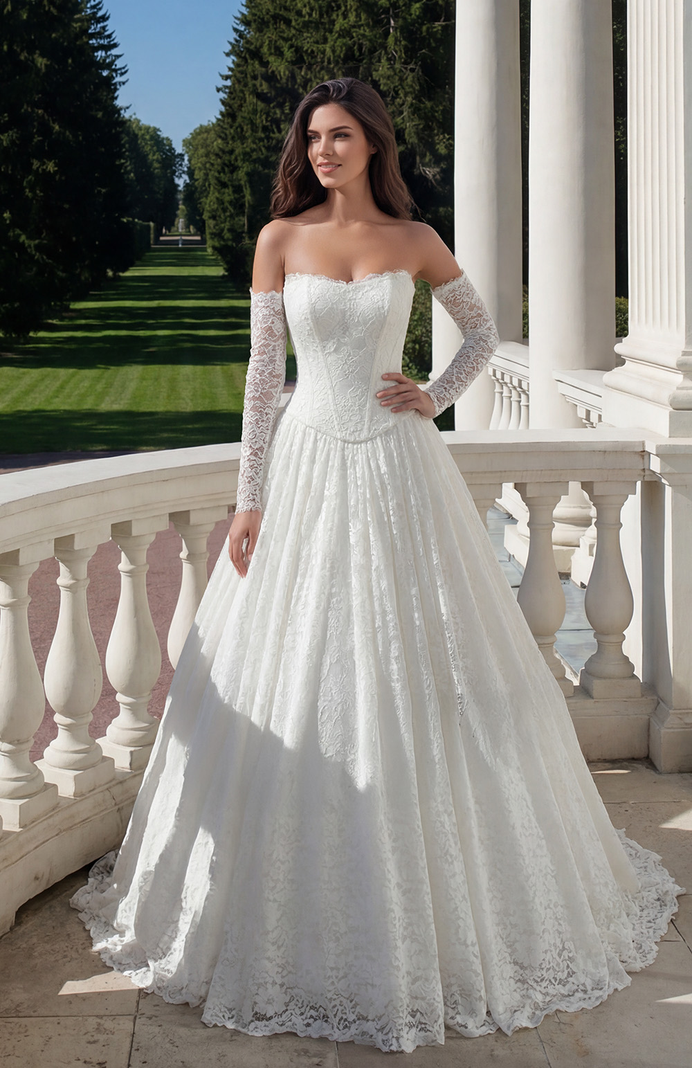 Robes de mari&eacute;e style Dentelle